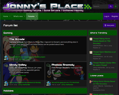 Jonny's Place Forum Index